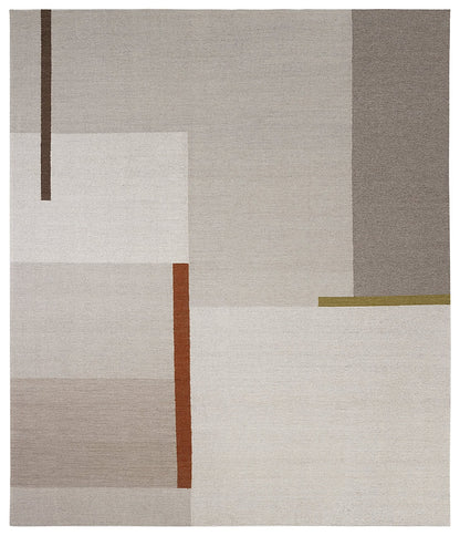 Tappeto Kilim Moderno Walter Multicolore – Lana 100%, Design Geometrico