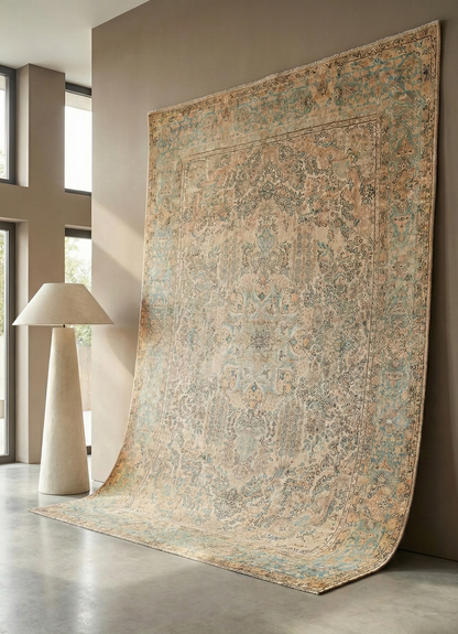 Authentic Antique Persian Kerman Rug | Hand-Knotted 380x270cm