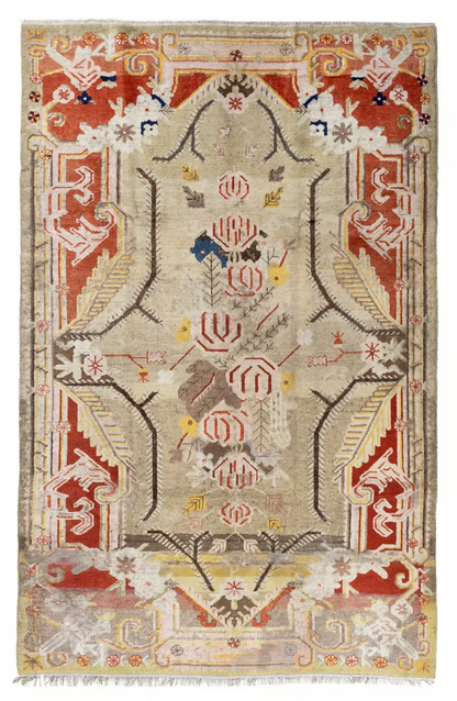 Tappeto Samarcanda Antico Autentico 282 x 182 cm