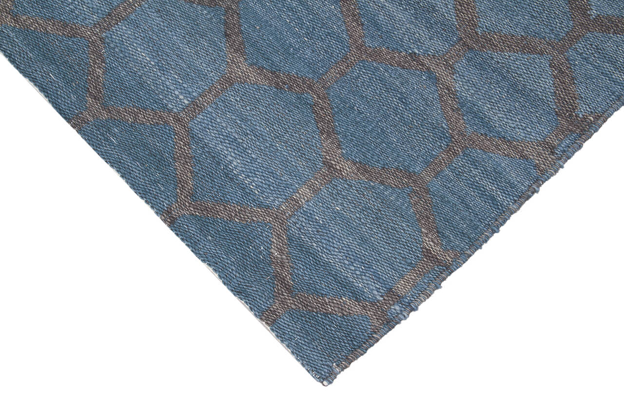 Carpet Mali grey turquoise - 2