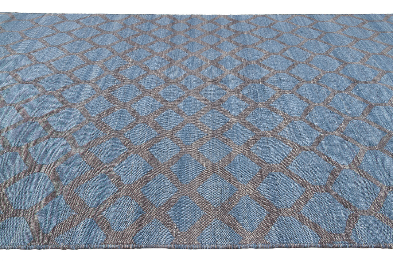 Carpet Mali grey turquoise - 3