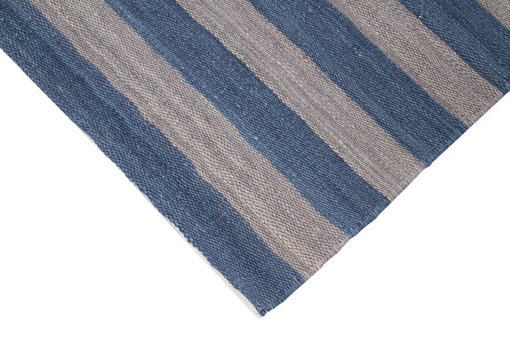 Tappeto Mali stripe grey blue - 2