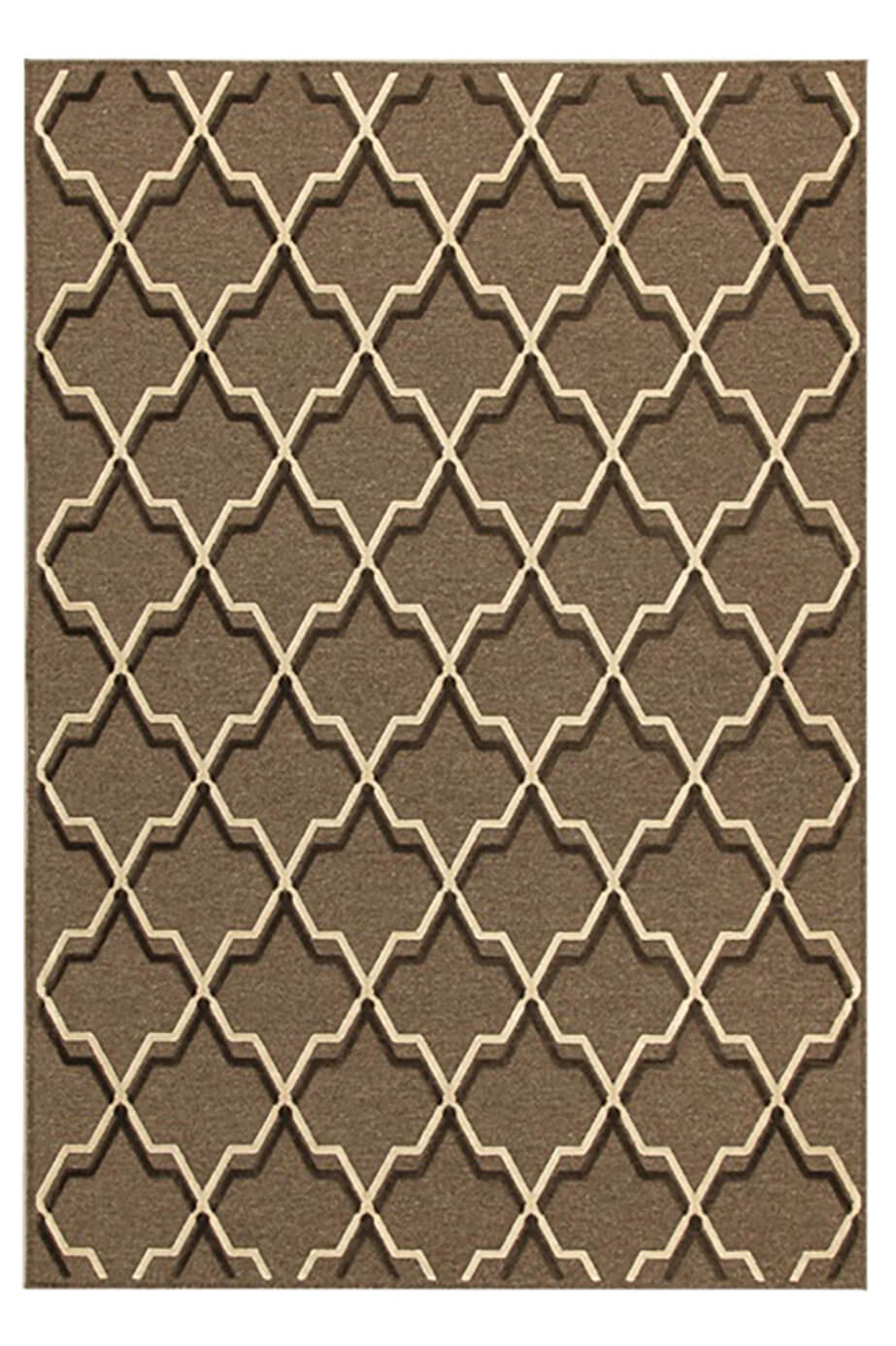 Tappeto Mayfair 2 brown ivory