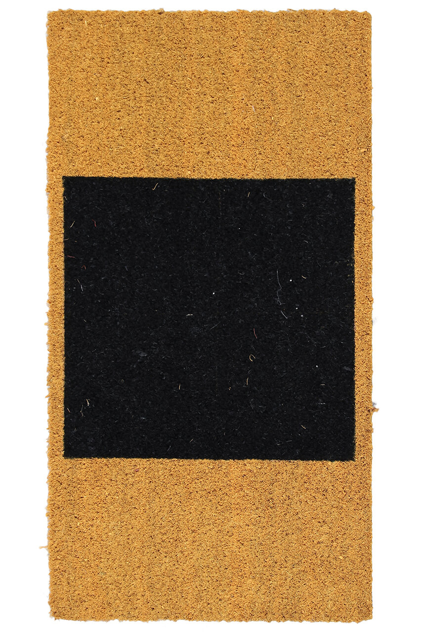 Carpet Cocco modern graph square yellow