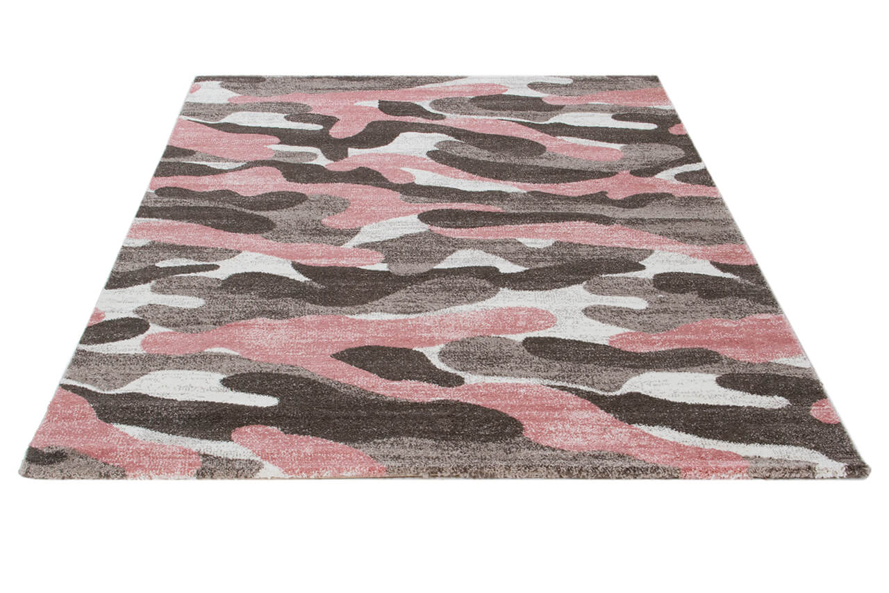 Tappeto Camouflage grey pink - 2