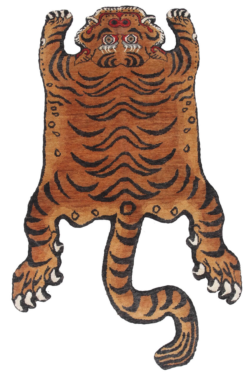 Tappeto Ghazni tigre 1