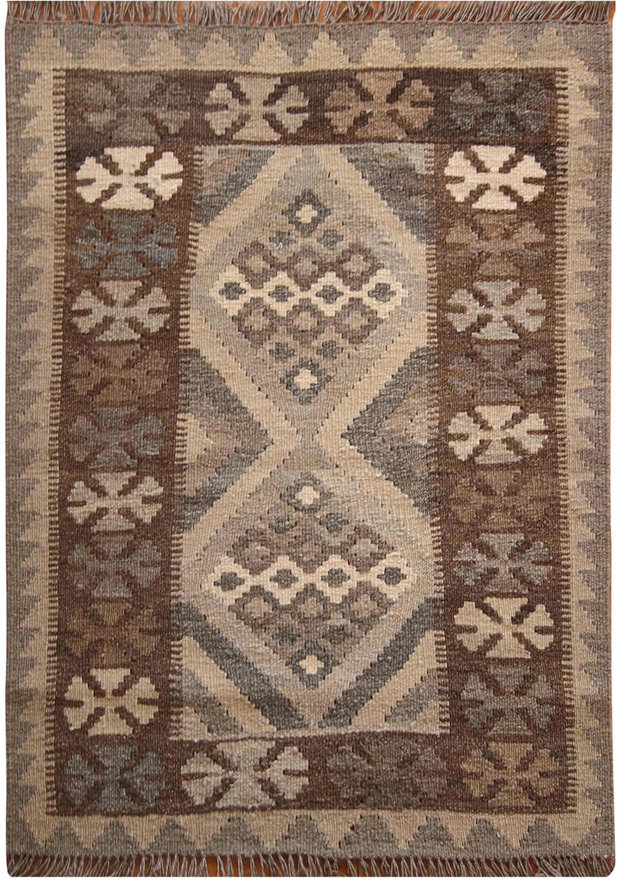 Oriental carpet Kilim kaudani natural 8163460