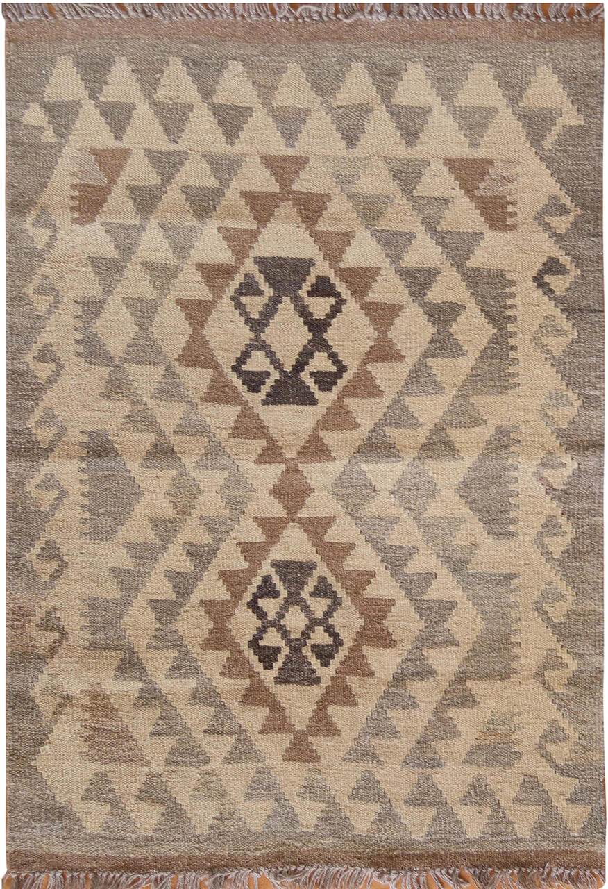 Oriental carpet Kilim kaudani natural 8163461