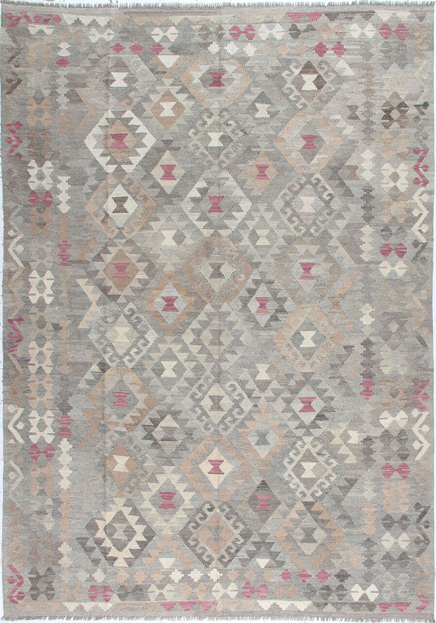 Oriental carpet Kilim kaudani natural 8174473