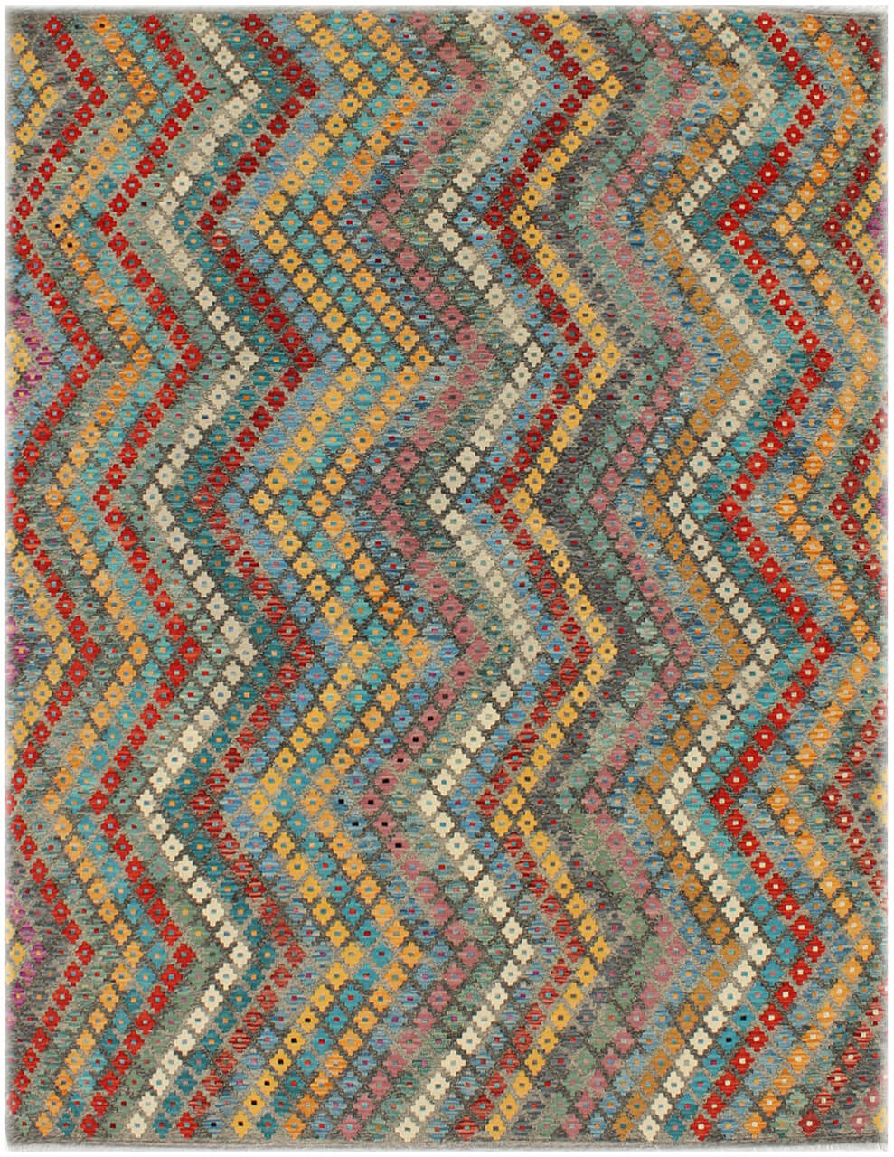 Oriental carpet Kilim kaudani 8188247
