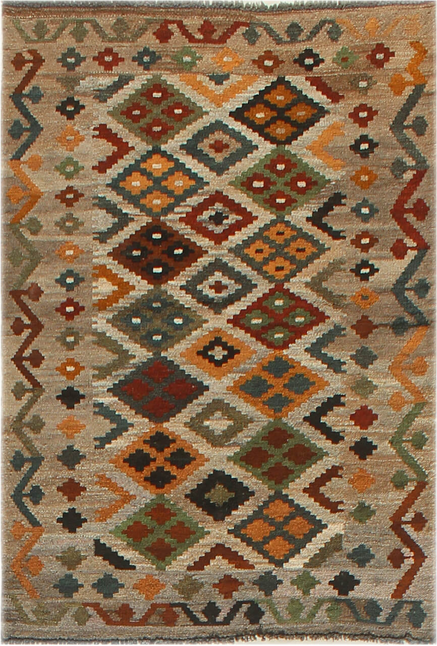 Tappeto orientale Kilim kaudani 8188386
