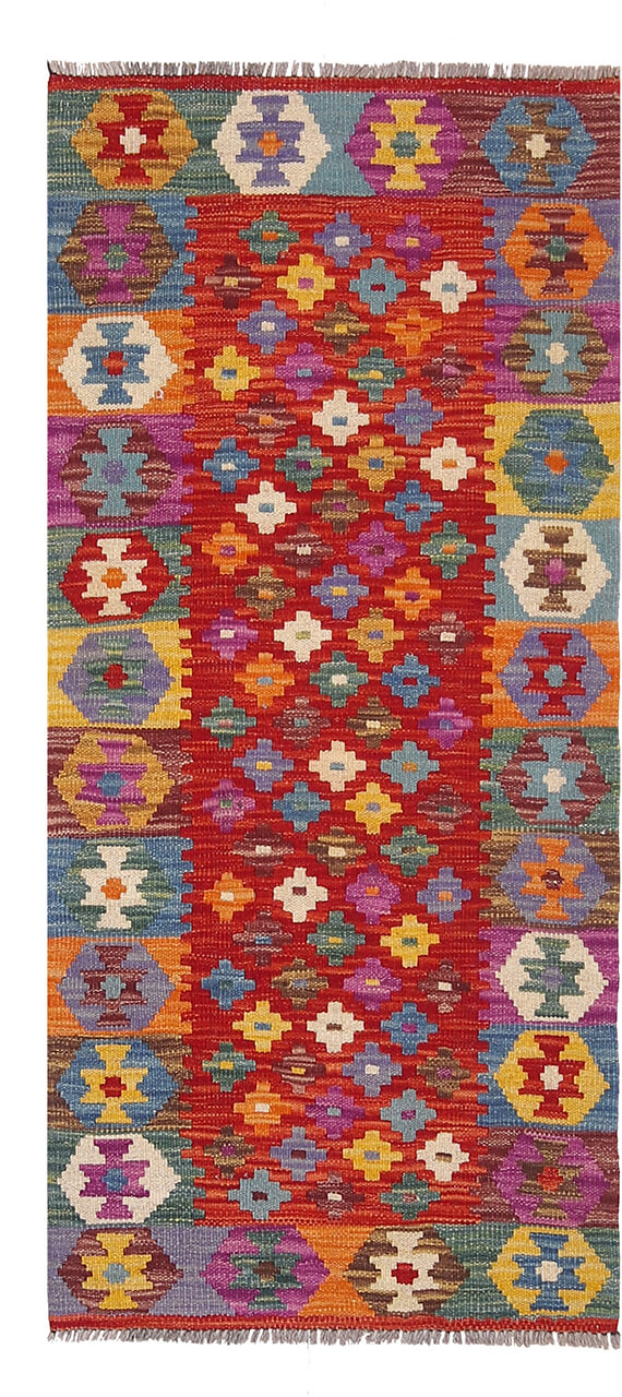 Oriental carpet Kilim kaudani 8189306