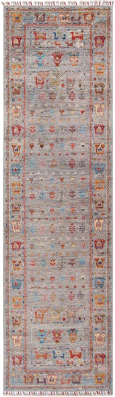 Oriental carpet Shabargan 8190387