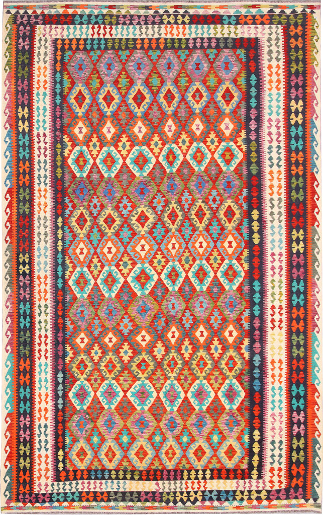 Tappeto Kilim Afghano 300 x 206 cm